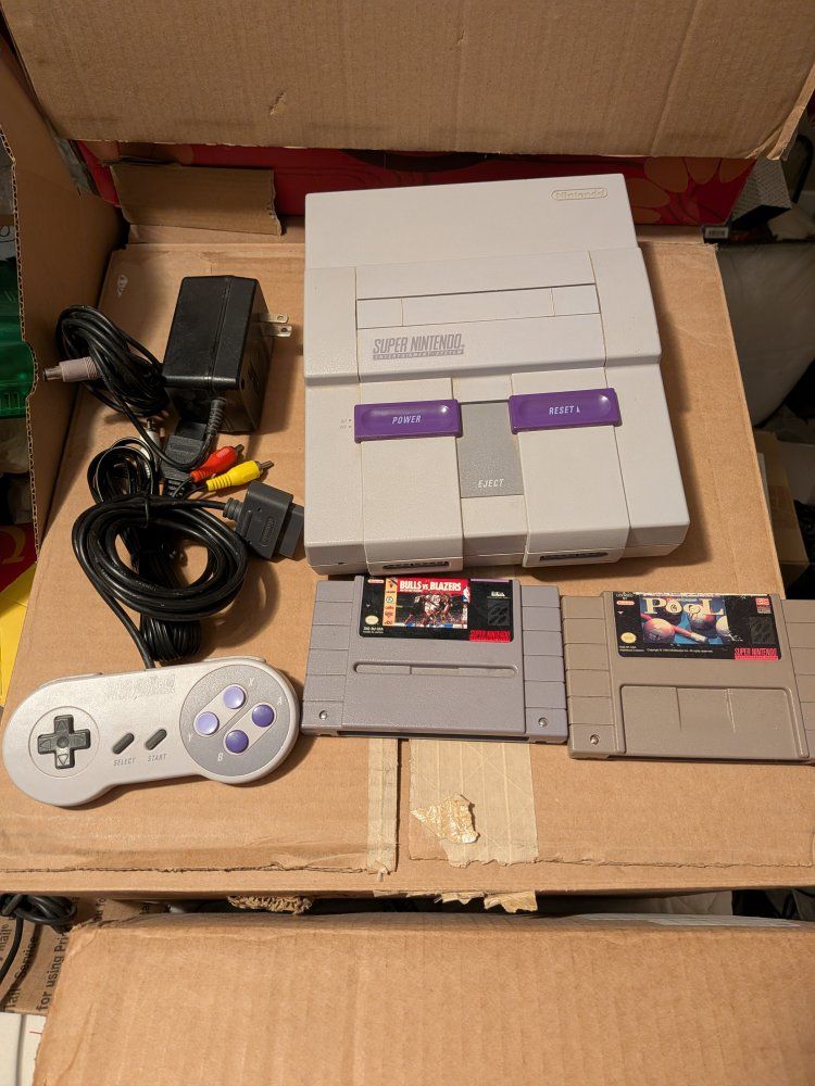Super Nintendo bundle