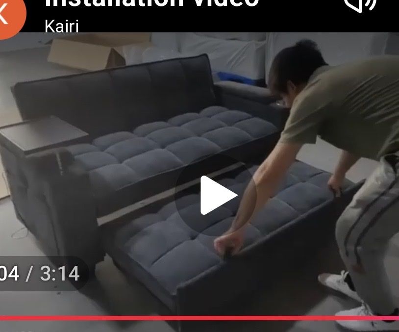 Brand new sofa bed