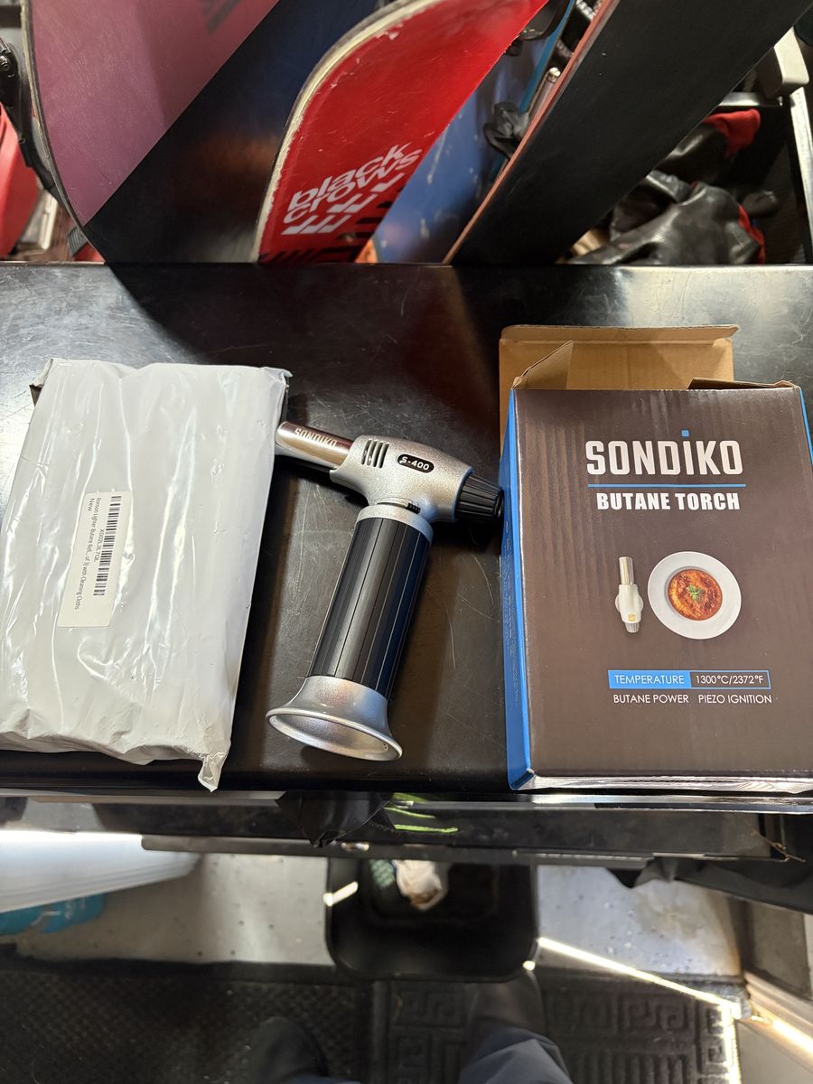 Butane torch culinary