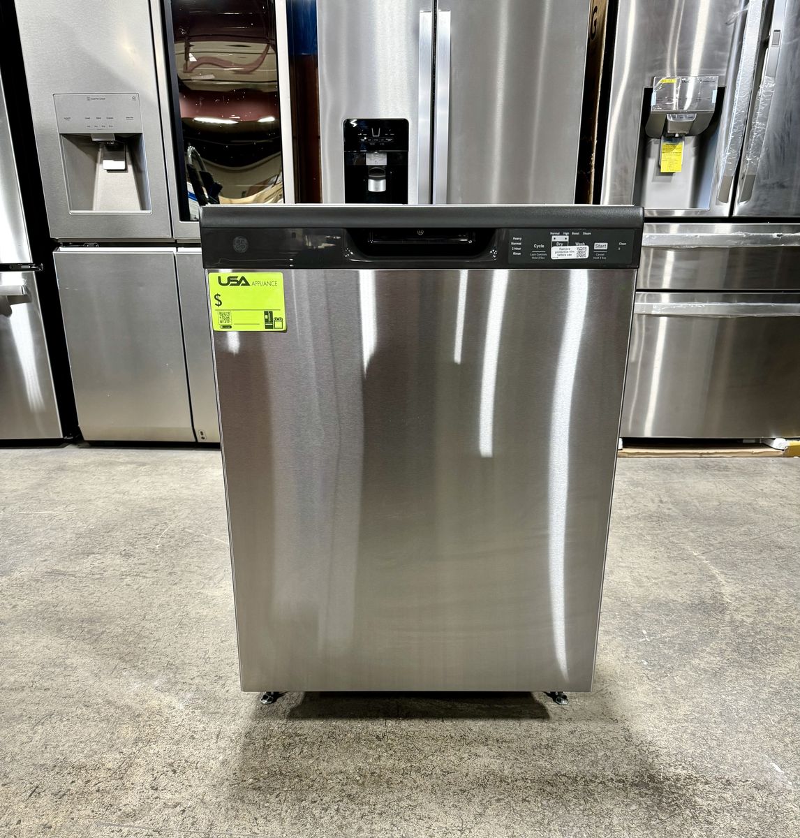 GE STAINLESS STEEL 24 INCH DISHWASHER