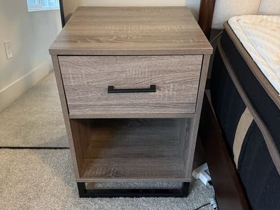 Bedside Tables and Bookshelf