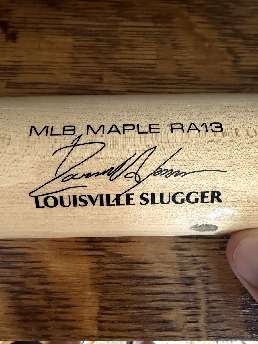 Ronald Acuna Louisville Slugger MLB Maple RA13 Baseball Bat - Signed/Autographed