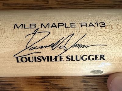 Ronald Acuna Louisville Slugger MLB Maple RA13 Baseball Bat - Signed/Autographed