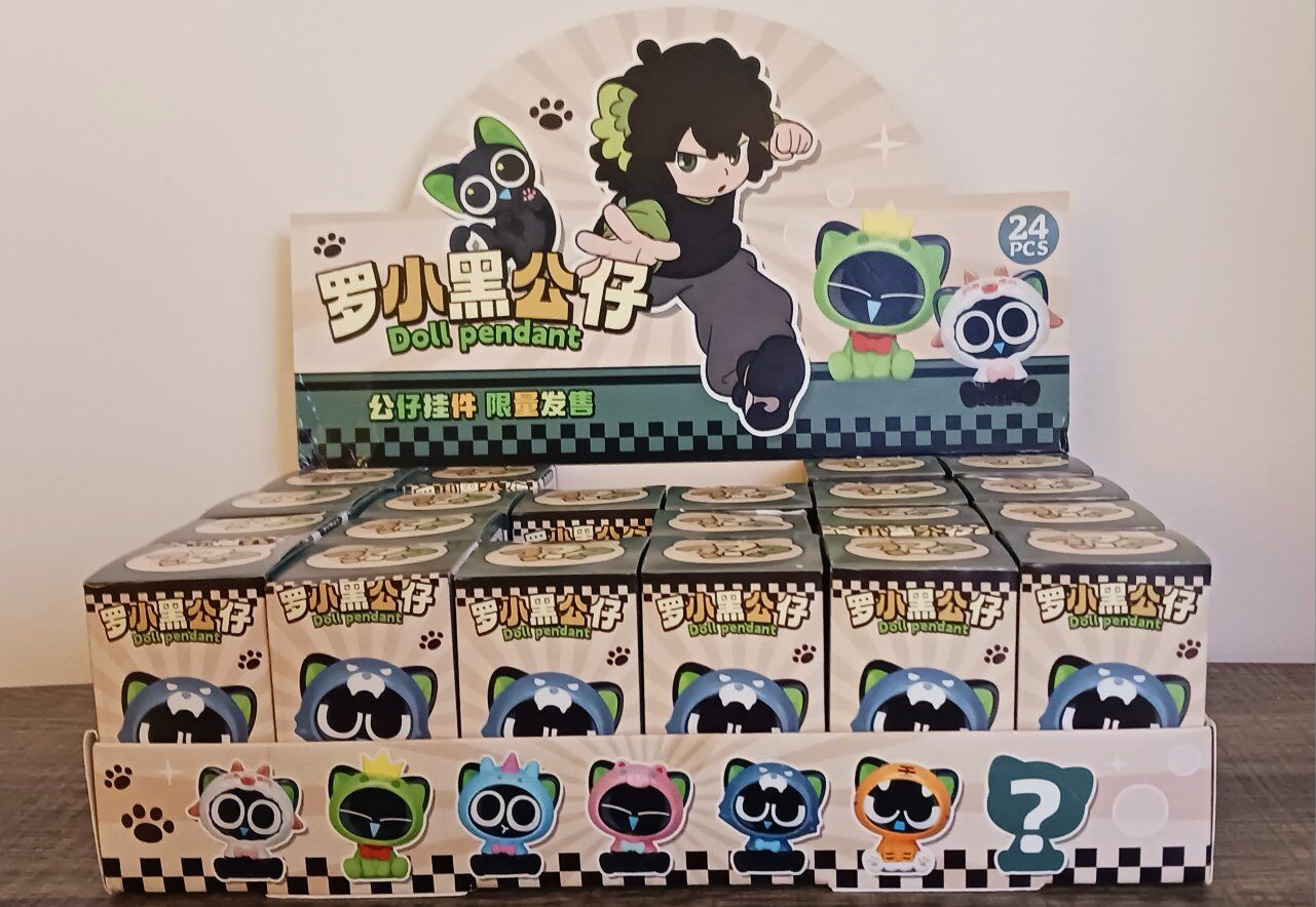 Adorable Kitty with Hat Blind Box Keychain Pendant