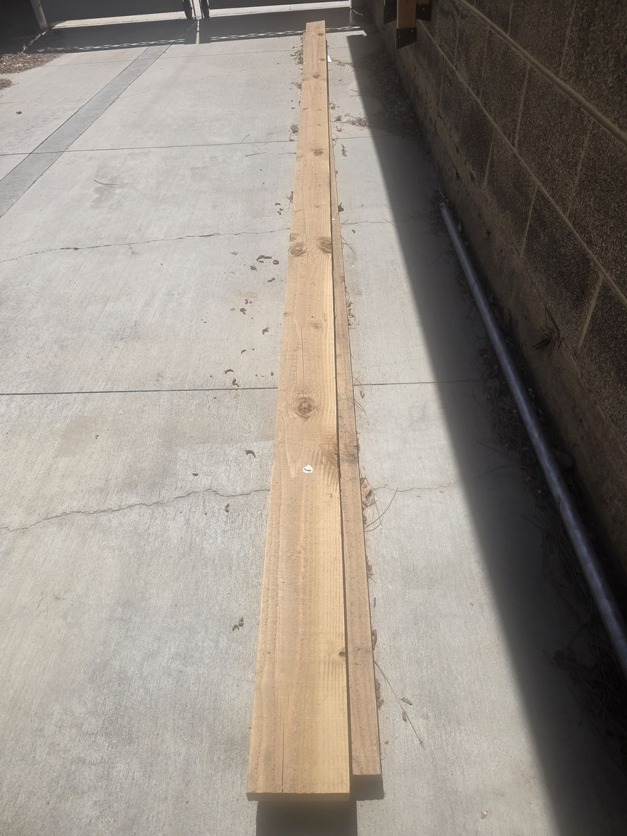 2x6x16 fir boards (2)