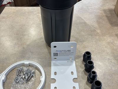 AQUASURE whole house filtration system