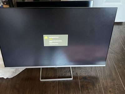 32 inch HP monitor