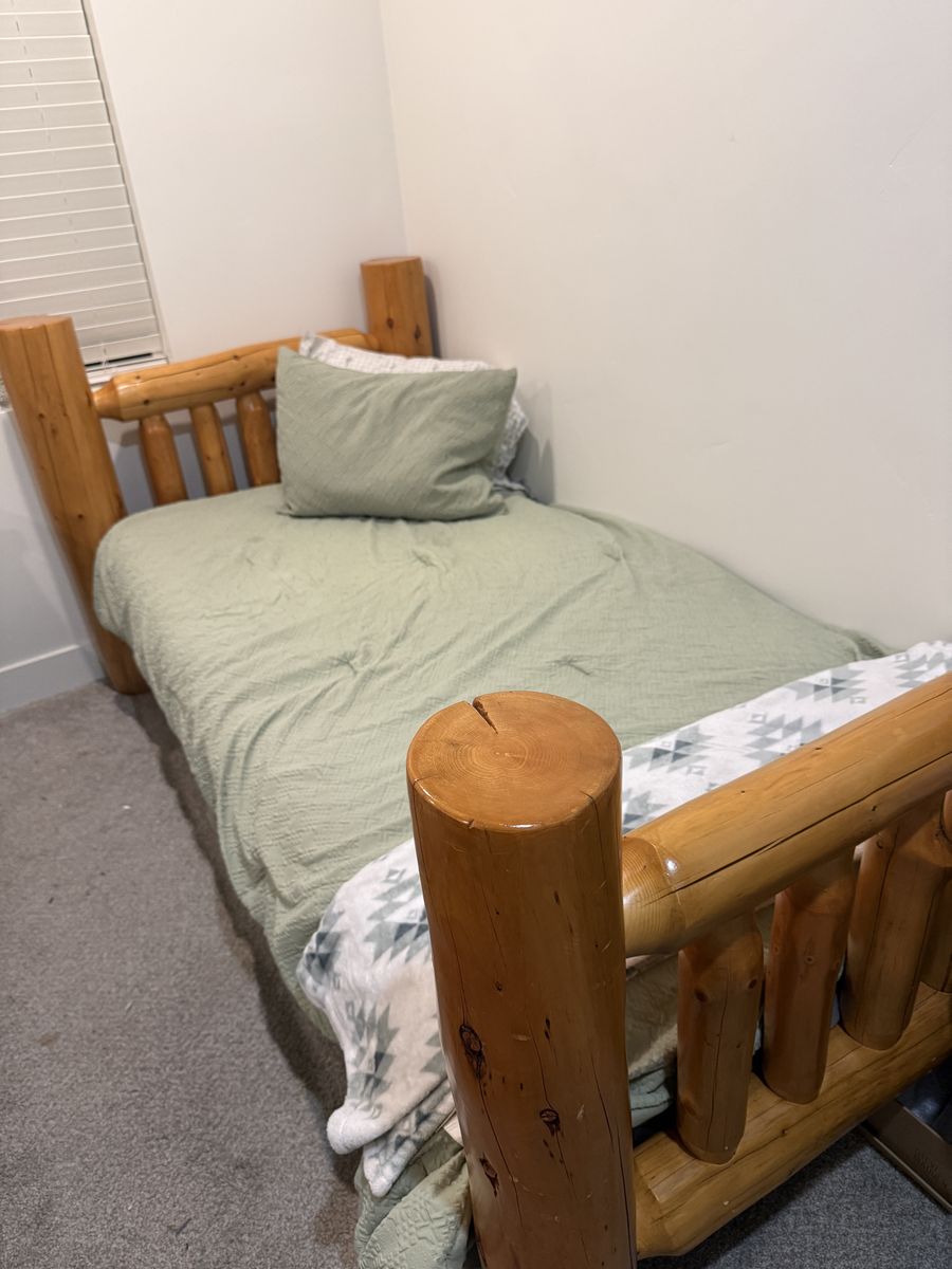 Log Bed MATRESS NOT INCLUDING