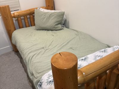 Log Bed MATRESS NOT INCLUDING