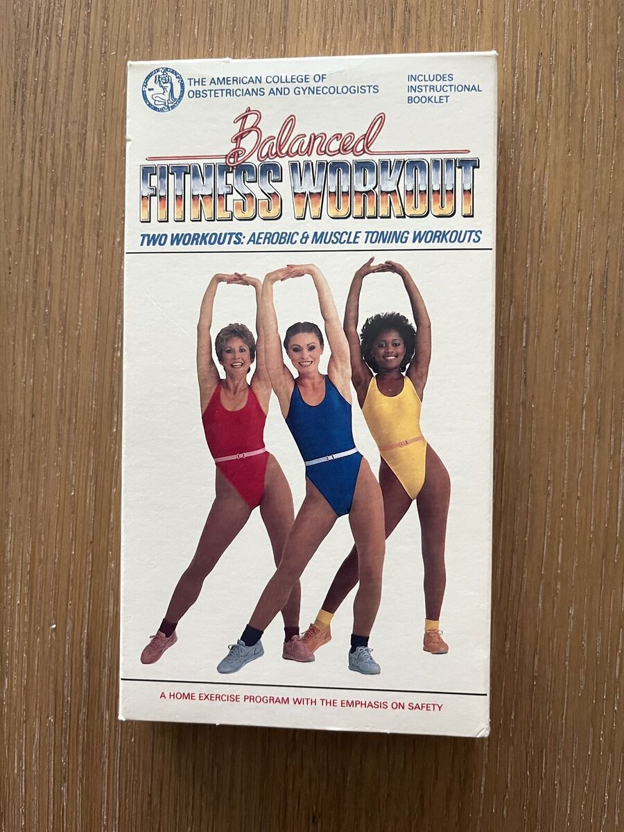 Balanced Fitness Workout - VHS - Two workouts - Aerobic & Muscle Toning