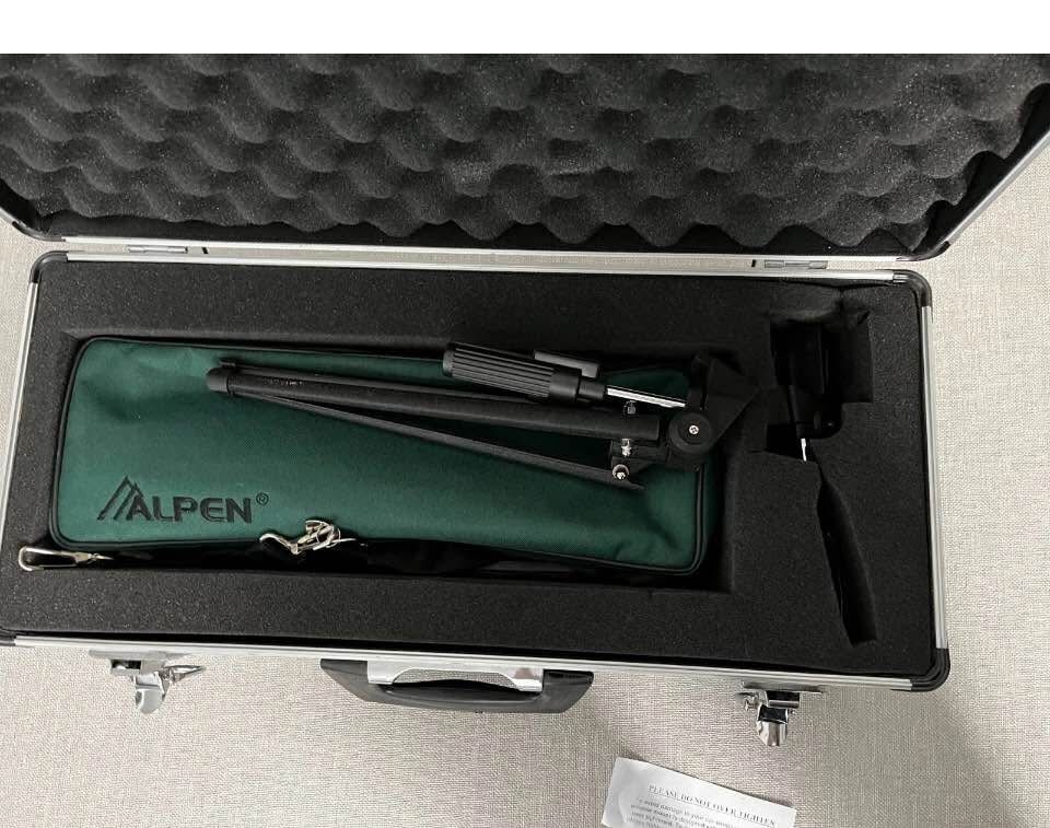 Alpen Optics Shasta Ridge 20-60x80 Spotting Scope (Angled Viewing)