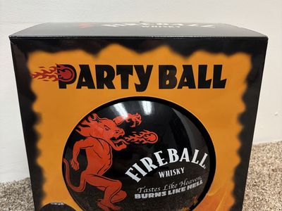 NEW Fireball Party Ball Portable Drink Dispenser