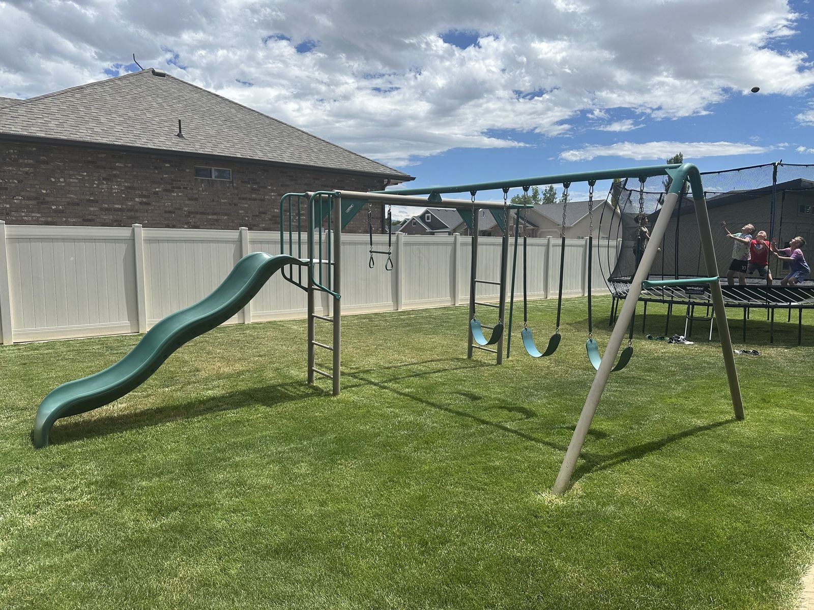 Lifetime Monkey Bar Adventure Playset/Swingset