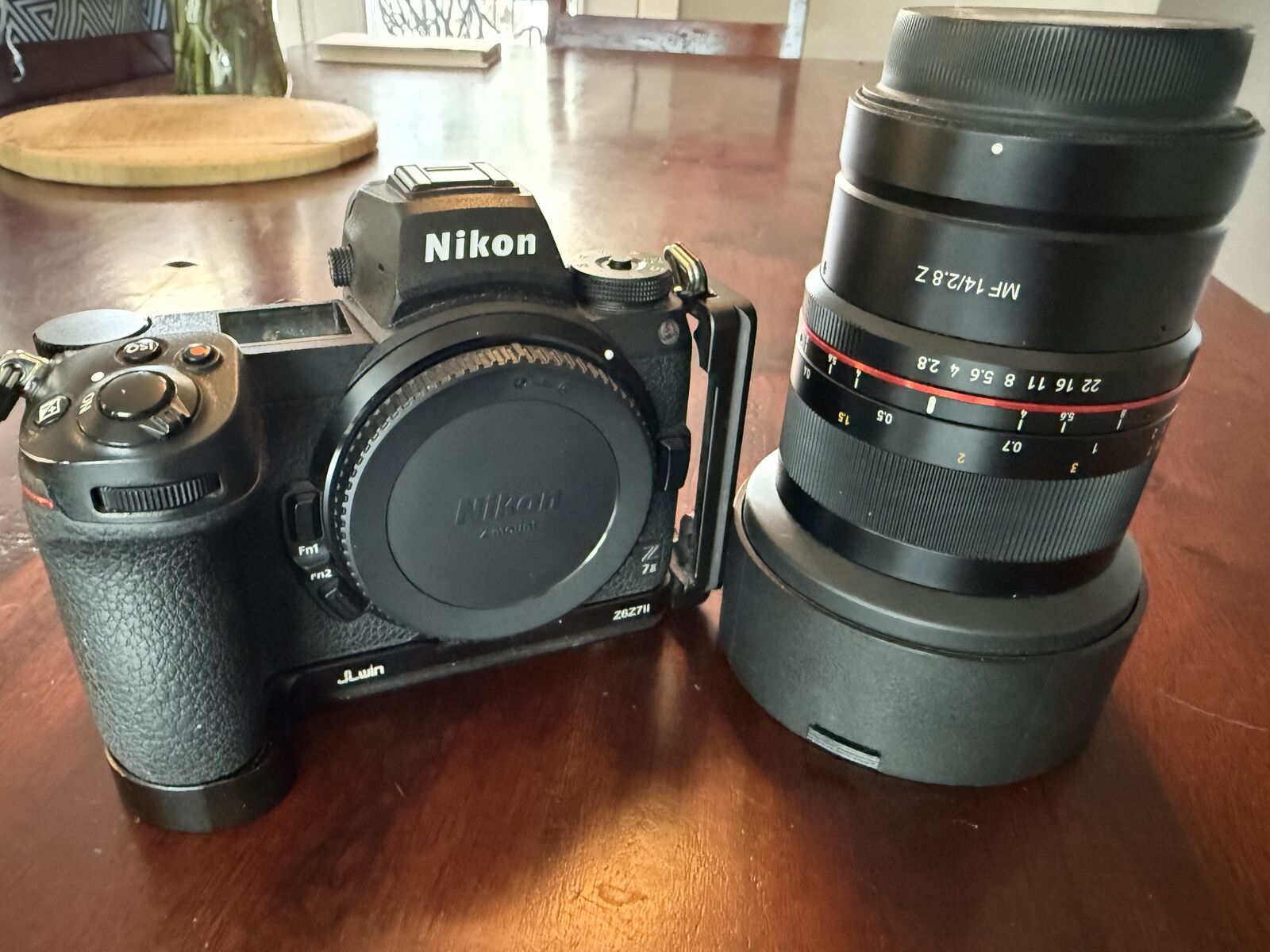 Nikon Z7ii with 14mm f2.8 Rokinon Lens