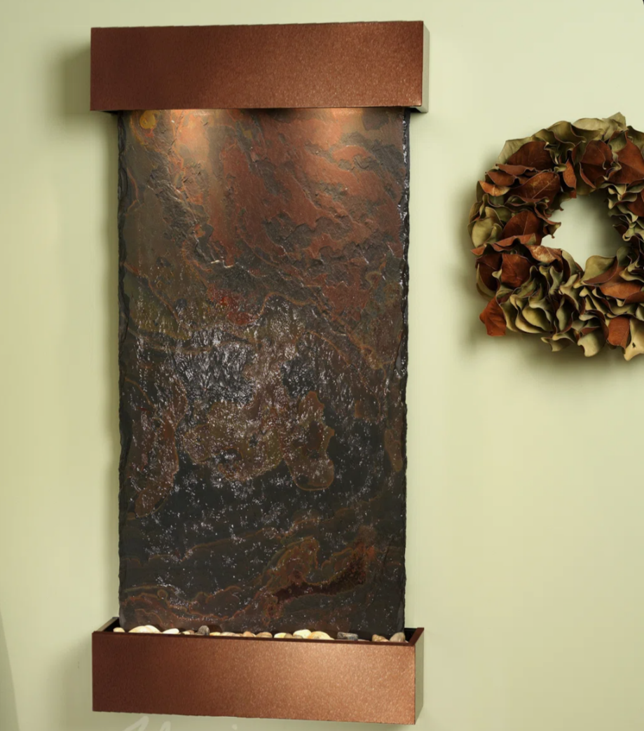 Indoor wall fountain