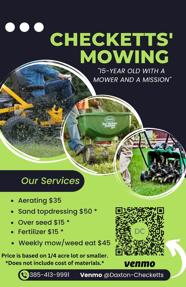 Aerator And Lawnmower