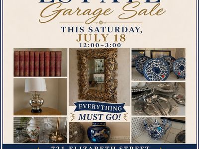 Estate garage sale