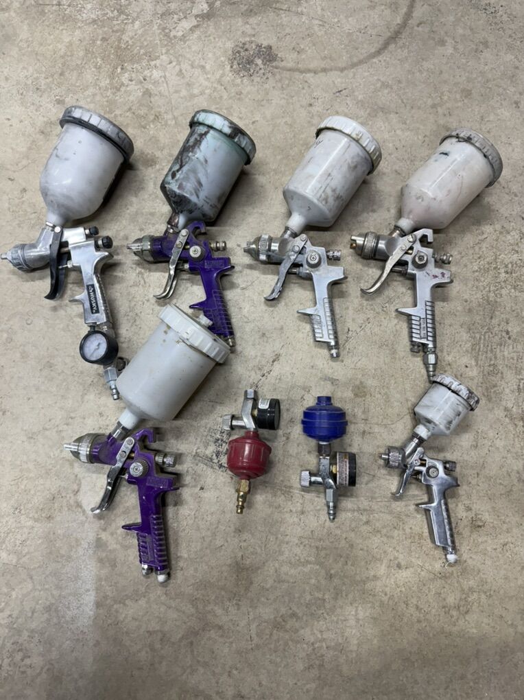6 Used Automotive Paint Sprayers