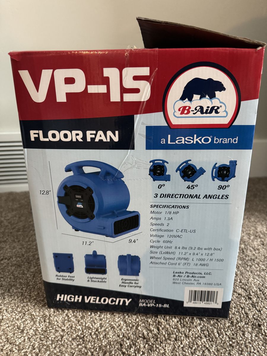 VP-15 Floor Fan