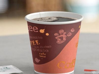 NEW! Coffee Print Hot Cup 1000 Pcs