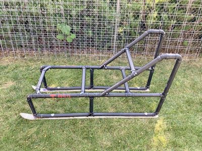 Ski & PVC Pipe Sled/Tobagan