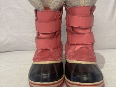 Sorel Toddler Size 10 Pink Wtrprf Winter Boots