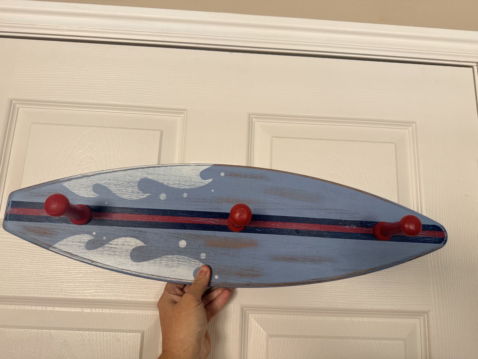 Pottery Barn Surfboard Coat Rack