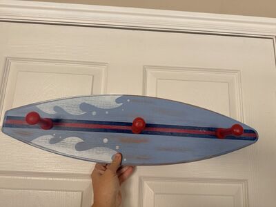 Pottery Barn Surfboard Coat Rack