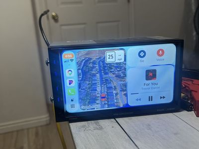 Boss stereo apple play android play BLUETOOTH sd card radio USB aux av outputs it come with a new reverse camera