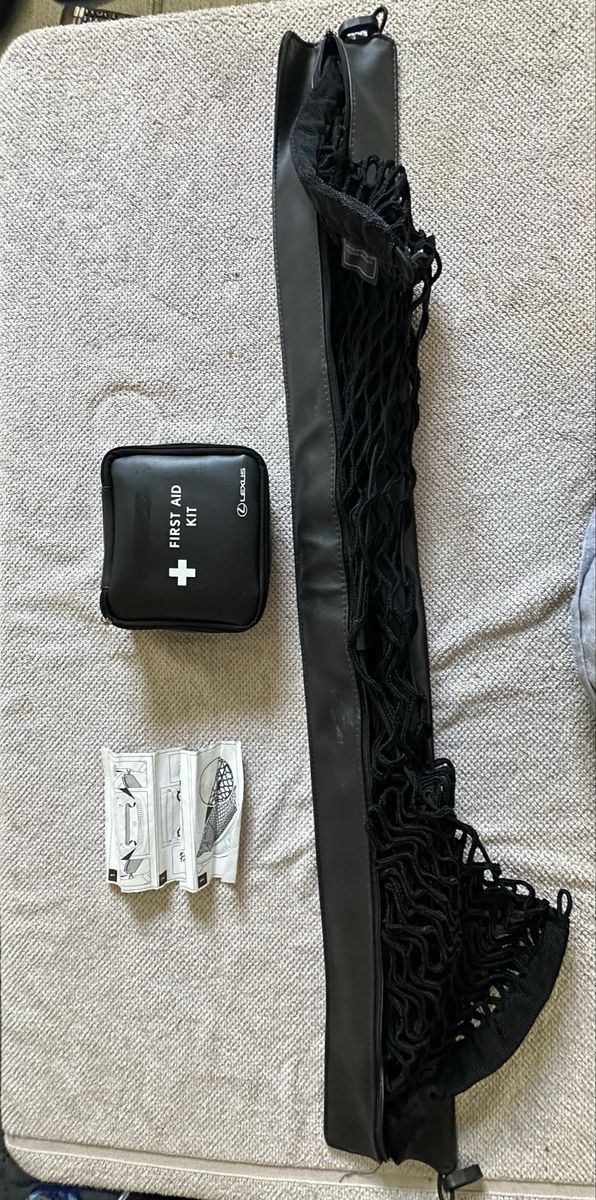 OEM Lexus Med Kit & Cargo Net