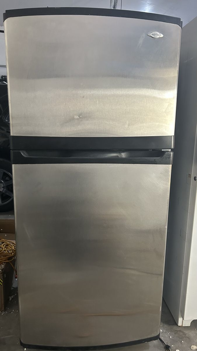 Stainless steel mini fridge