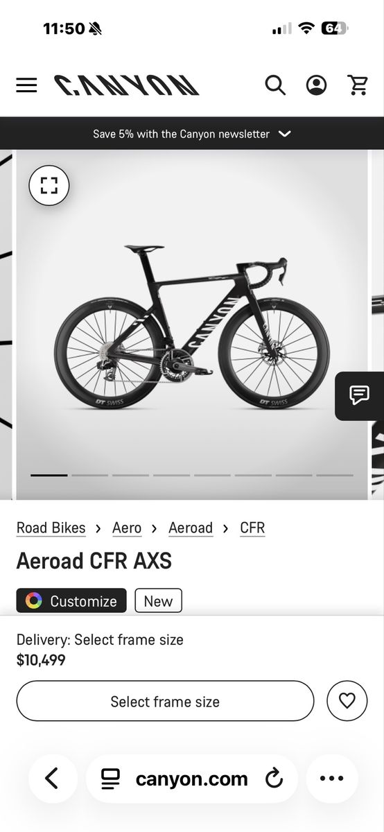 Canyon Aeroad CFR