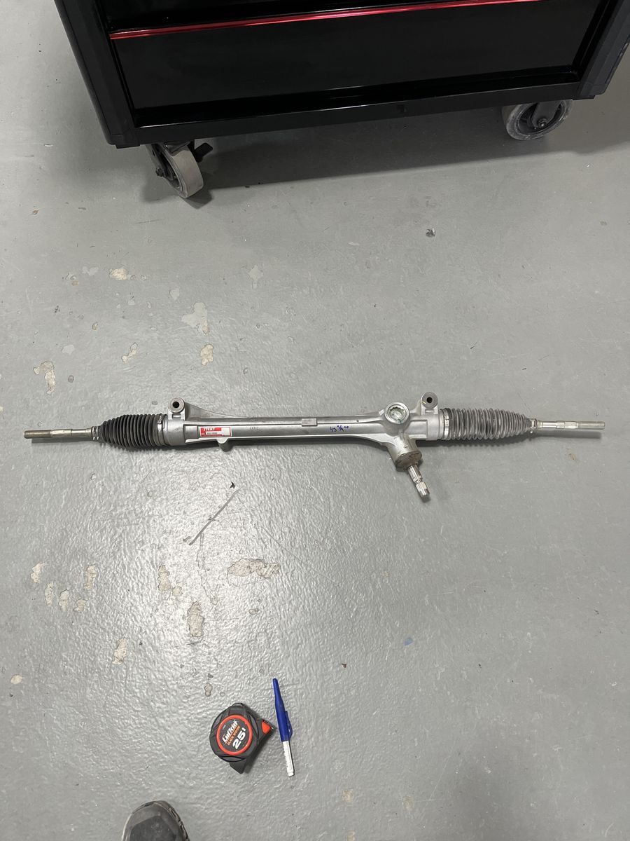 New rack n pinion 43-3/4 end to end
