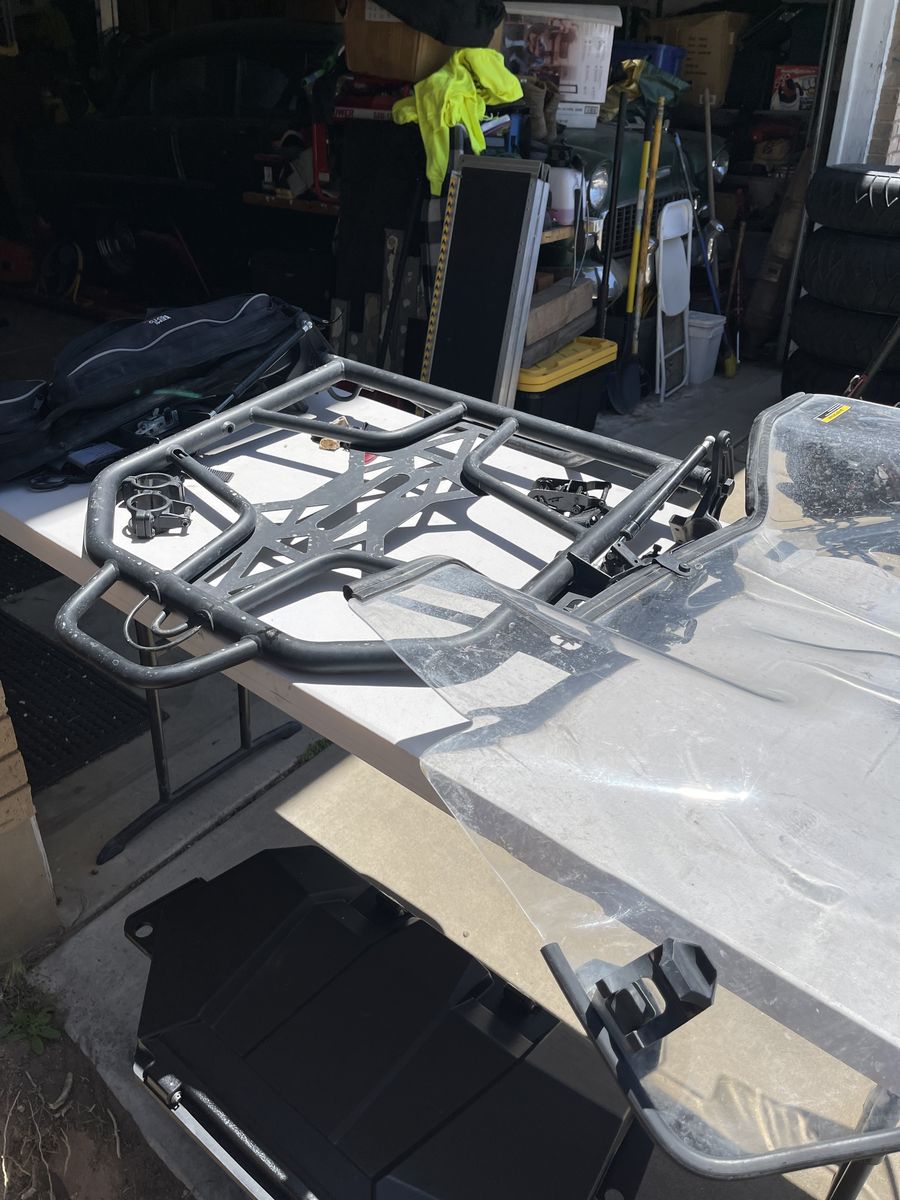 Spare Tire Rack Polaris RZR XP Pro