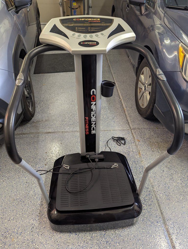 Confidence Fitness Vibration Plate Exercise Machine HSM-08VF