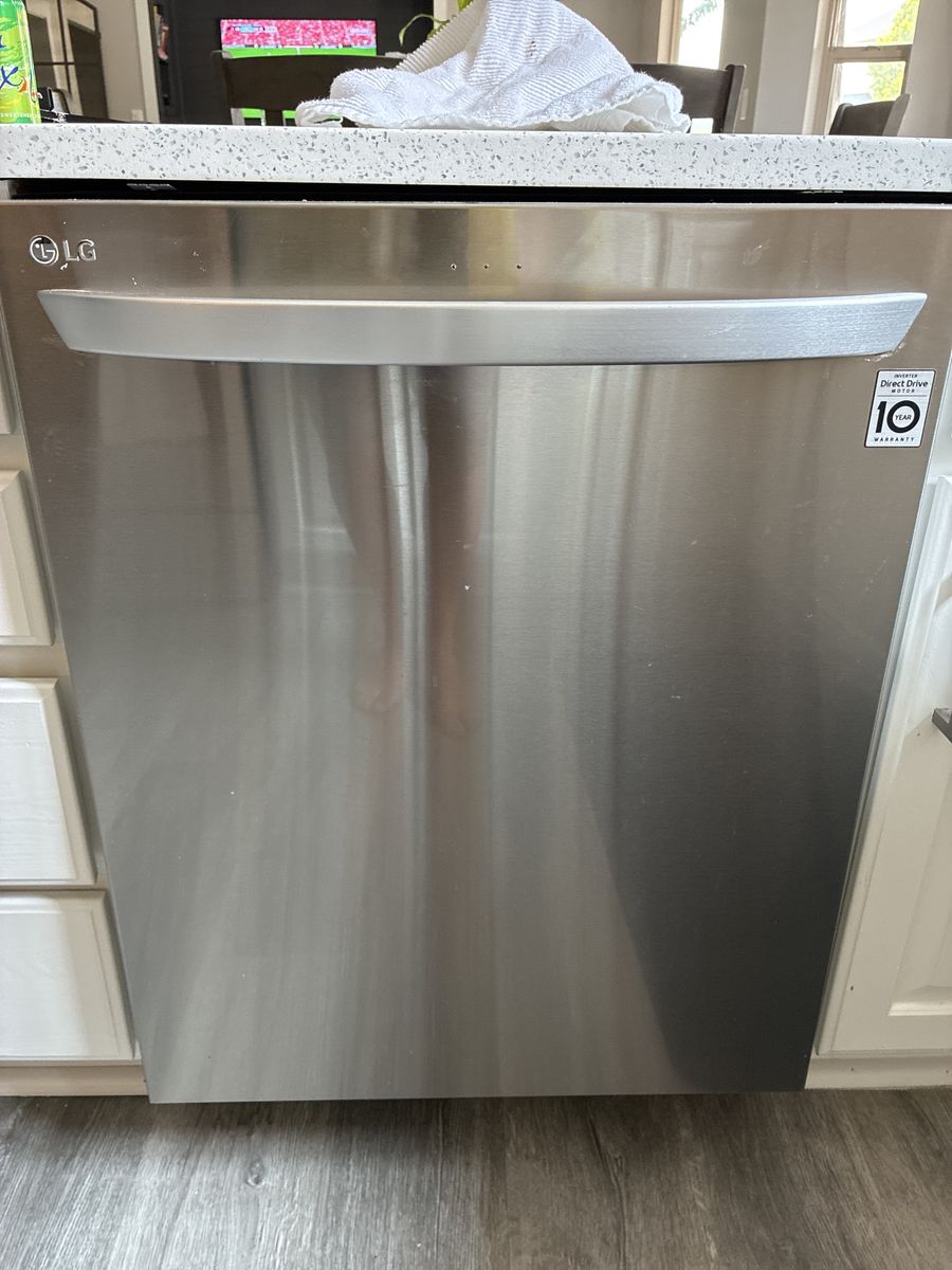 LG Direct Drive Dishwasher - Stainless Steel, 10-Year Warranty