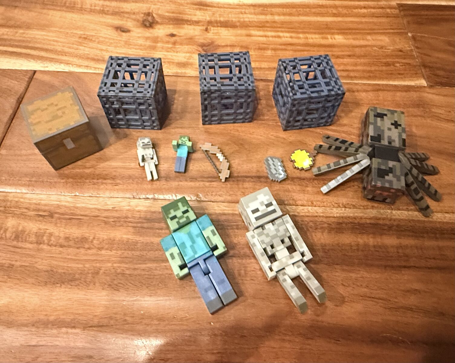 Minecraft Action figures and play set