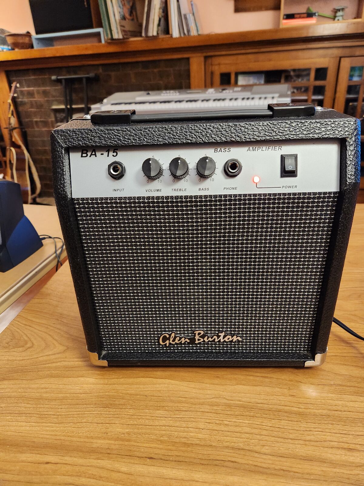 Glen Burton 15 amp BA-15 guitar amplifier.  Works great sounds great.