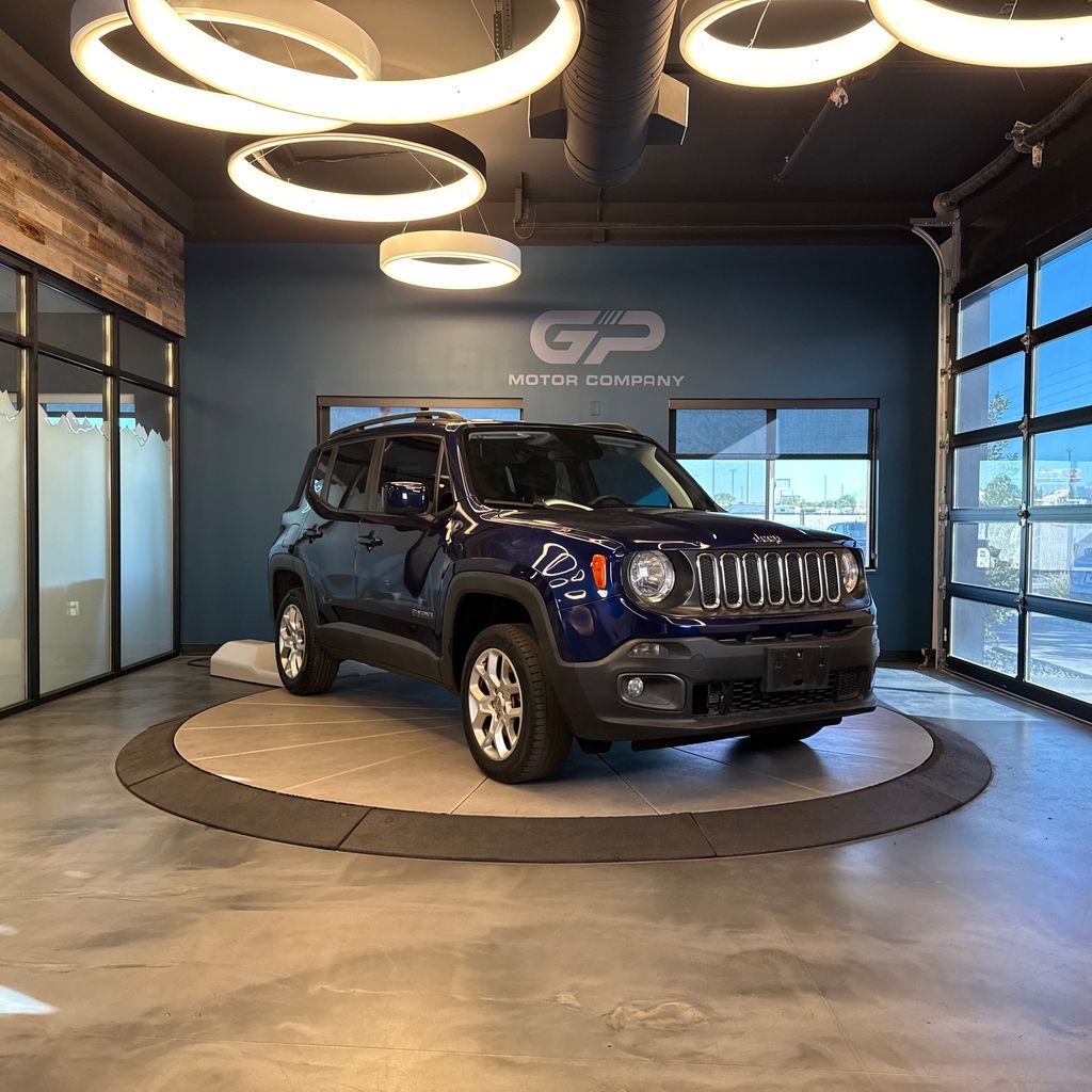 2018 Jeep Renegade Latitude — rebuilt & branded title, 9% below market