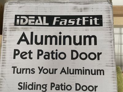 Pet Door Sliding Glass Door Insert
