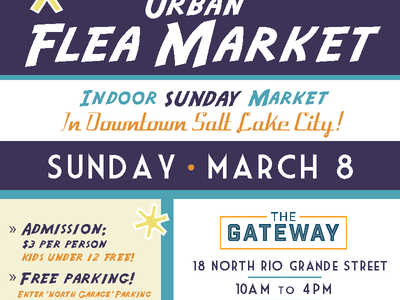 Urban Flea Market: Sunday, March 8th