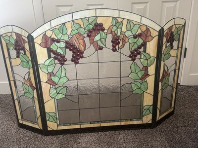 Fireplace screen