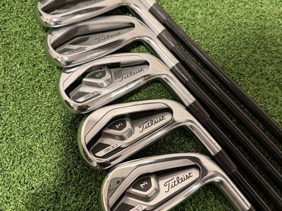 2021 Titleist T300 5-Pw Iron Set MMT 65R Excellent