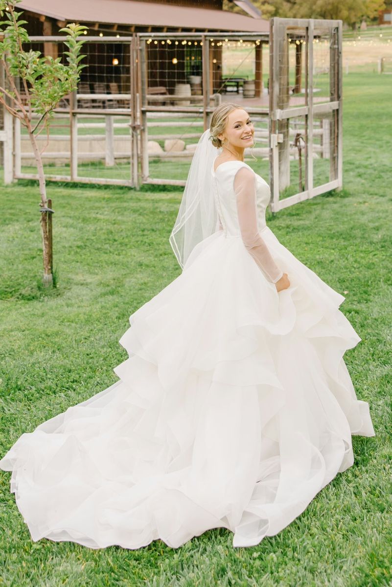 Wedding Dress and Veil