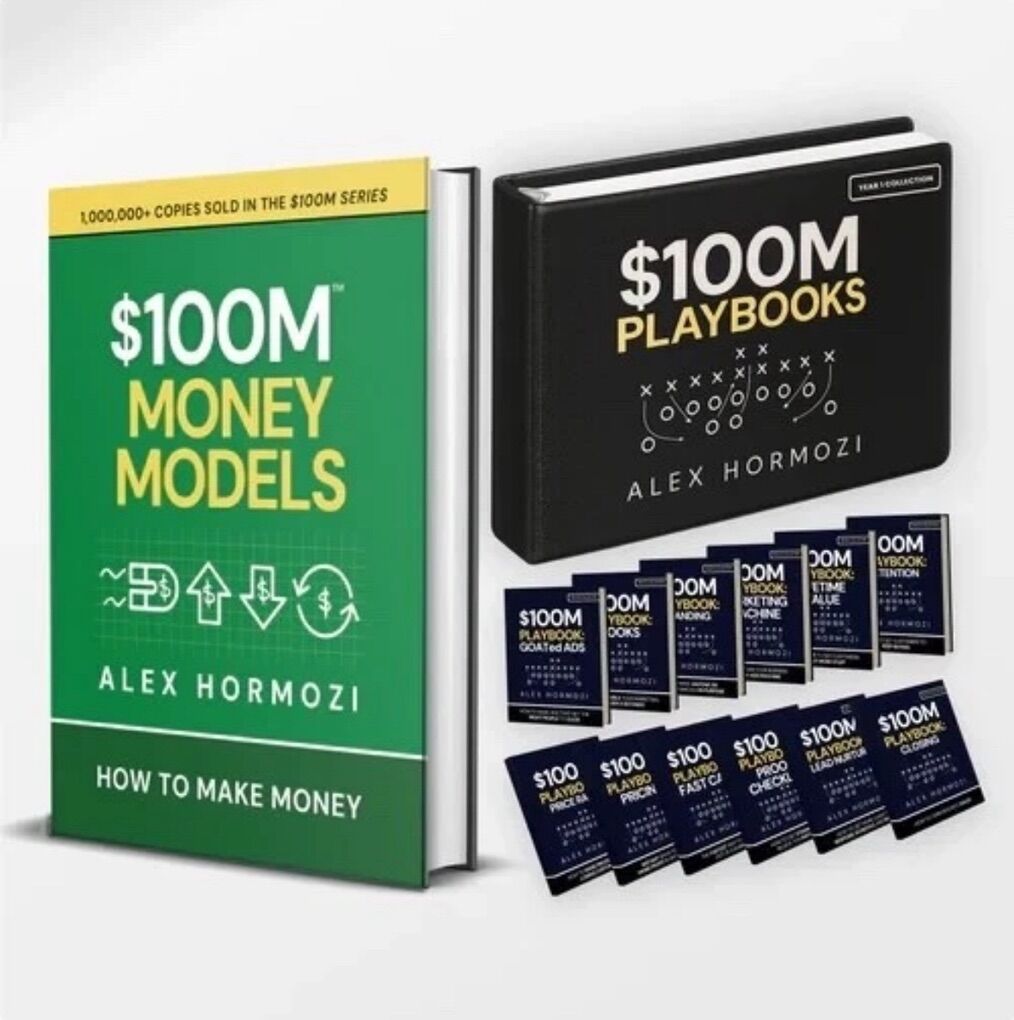 100M Money Models And 12 Playbooks By Alex Hormozi