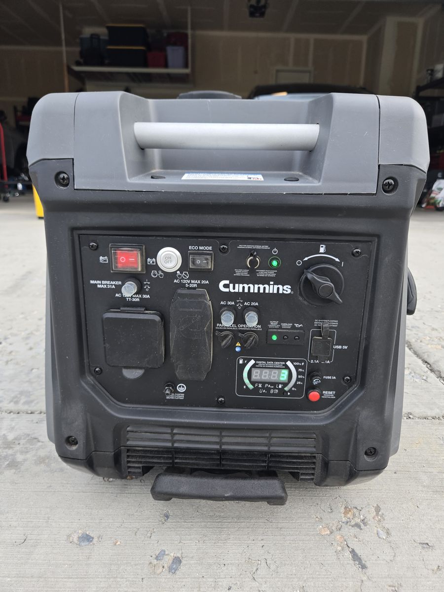 Cummins Onan P4500i Inverter Generator 3700W/4500W – RV Ready