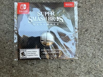 Super Smash Bros Nintendo Switch Collectible Pin for Sale or Trade