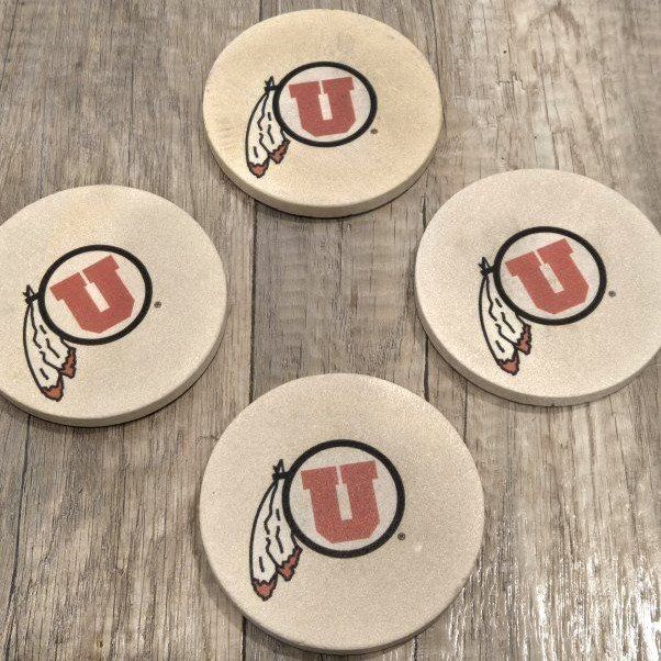 Stone Coasters Utah Utes