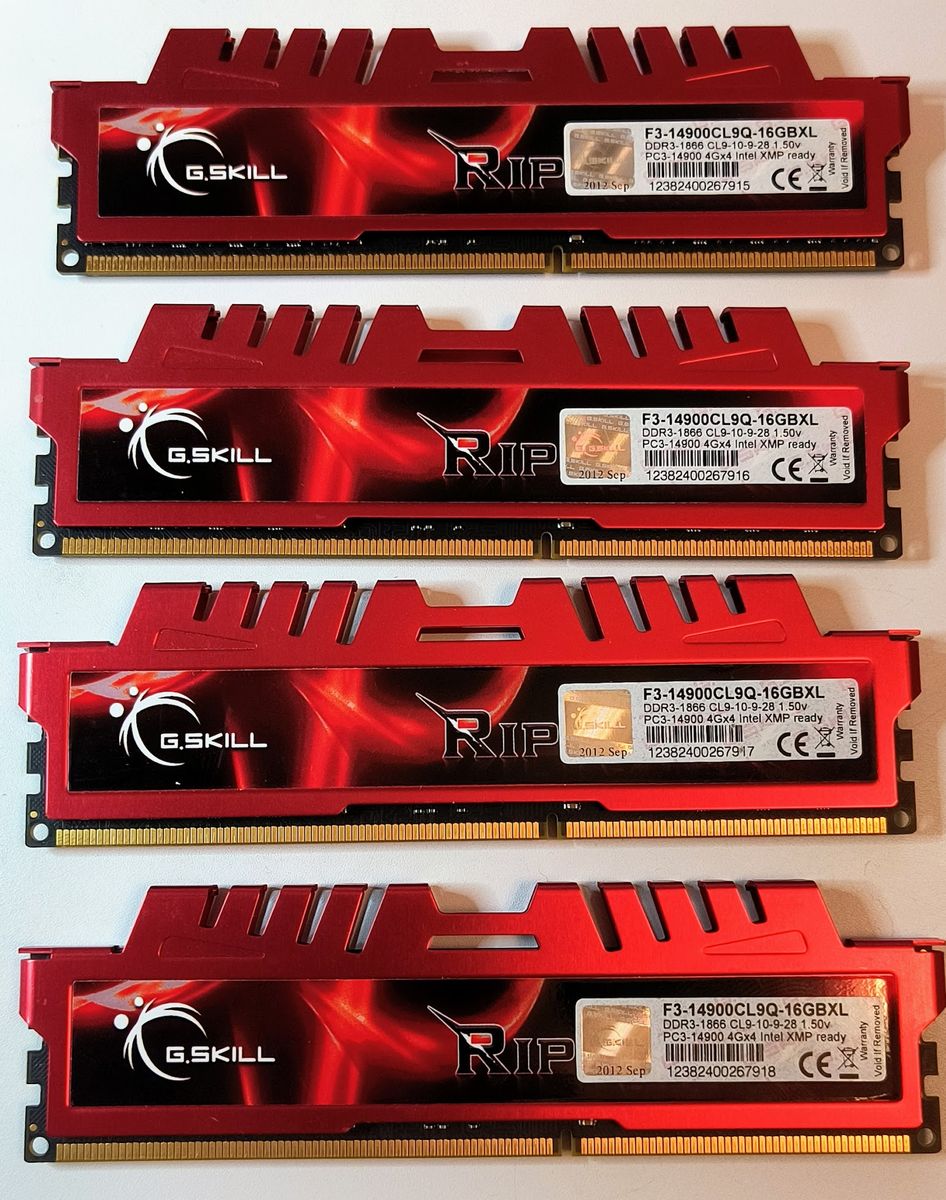 Ripjaws-X 16GB DDR3 RAM 4x4G