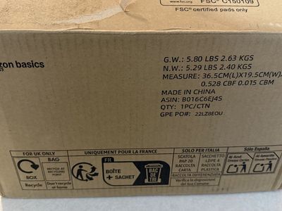 2 Boxes Amazon Basics Training Pee Pads